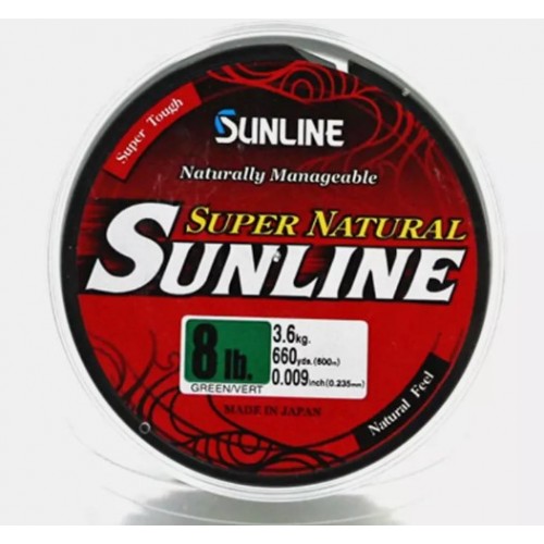 Sunline Super Natural Monofilament Bulk Spool Sunline Super Natural Monofilament Bulk Spool